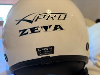 Casco de moto homologado talla XS con pantalla sol