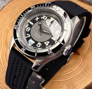 Reloj Tandorio Automático Negro/Plata