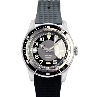 Reloj Tandorio Automático Negro/Plata