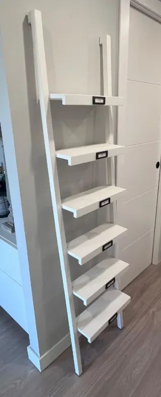 Estantería Banak Blanca Escalera