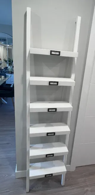 Estantería Banak Blanca Escalera
