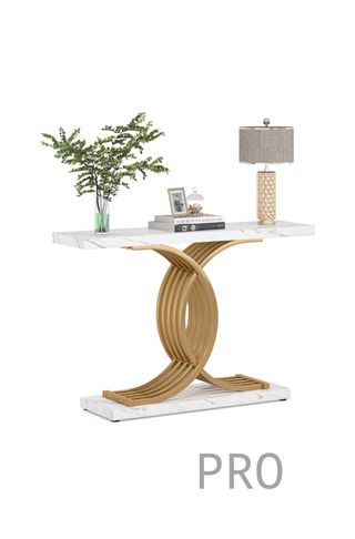 Mesa Consola Recibidor de Óptica de mármol