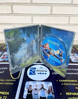 Horizon Zero Dawn PS4 con estuche metálico