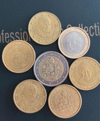 Lotto 7 Monete Vaticano