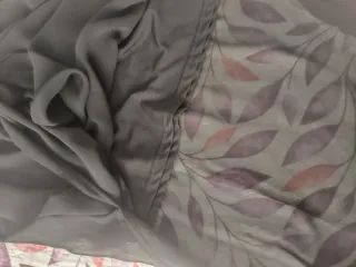 Gonna lunga nera trasparente