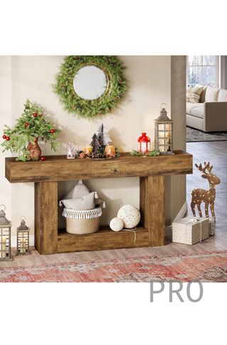 Mesa consola de 160 cm de largo Tribesigns