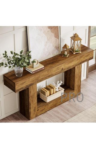 Mesa consola de 160 cm de largo Tribesigns