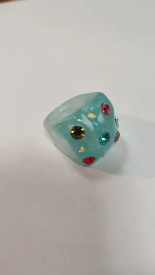 Anillo Mujer Multicolor con Brillantes