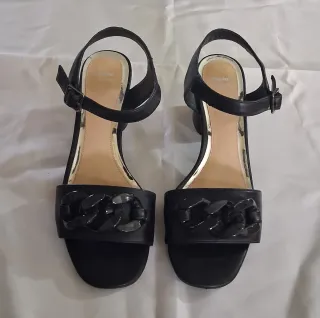 Sandali donna tacco alto neri