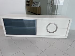 Mesa de centro moderna blanca