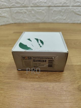 Interruptor táctil WESA