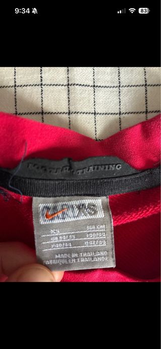 Sudadera Entrenamiento Atlético de Madrid Nike