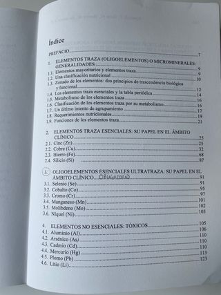 Contribución actual de los elementos traza y mi...