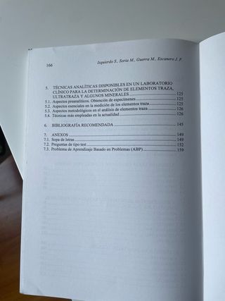 Contribución actual de los elementos traza y mi...