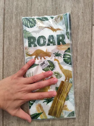 Bolsitas para detalles de cumpleaños dinosaurios