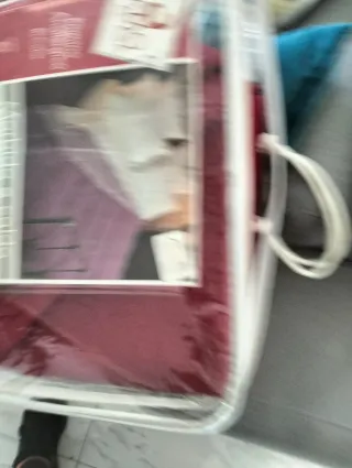 Trapuntino matrimoniale nuovo con stampa a cuore