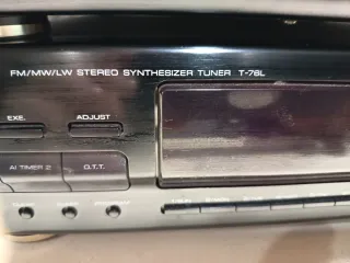 Kenwood Pletina Doble y Sintonizador T-78L