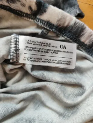 Camiseta C&A Leopardo Talla 15-16