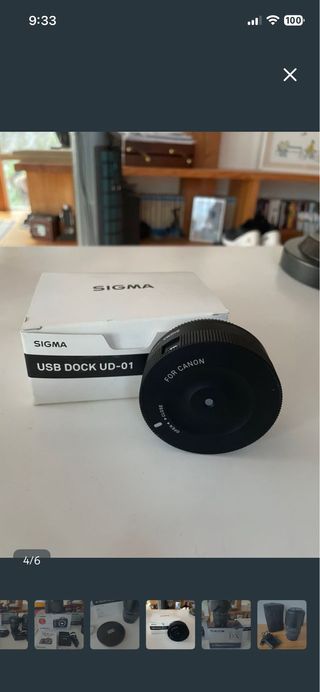 Sigma USB Dock UD-01 para Canon