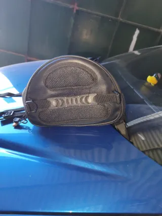 Bolsa portaobjetos para moto