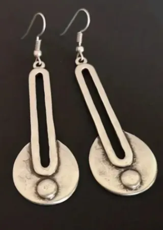 Pendientes Étnicos Plata