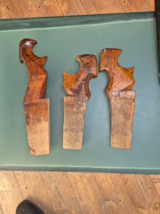 Forcole per gondola in legno
