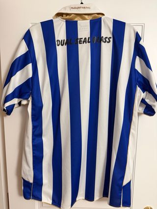 Camiseta Huddersfield Centenario Mitre 1908-2008