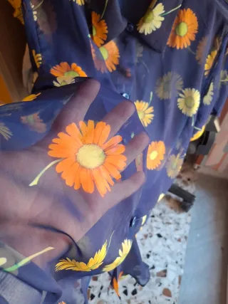 Camicia donna 3 SUISSES fantasia fiori