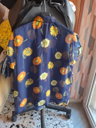 Camicia donna 3 SUISSES fantasia fiori