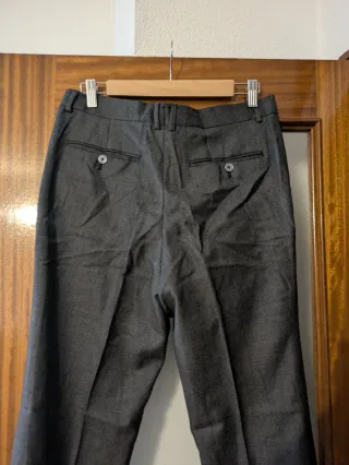 Pantalón de vestir traje gris Pedro del Hierro