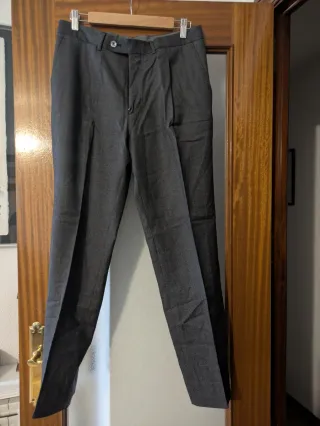 Pantalón de vestir traje gris Pedro del Hierro