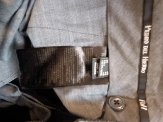 Pantalón de vestir traje gris Pedro del Hierro