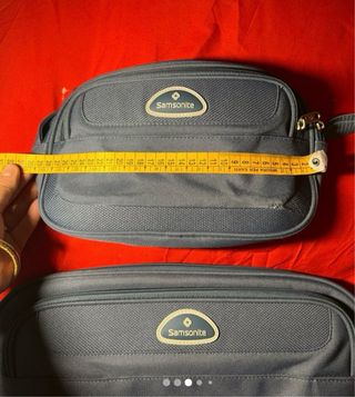 Set viaggio Samsonite blu