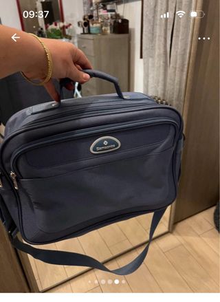 Set viaggio Samsonite blu