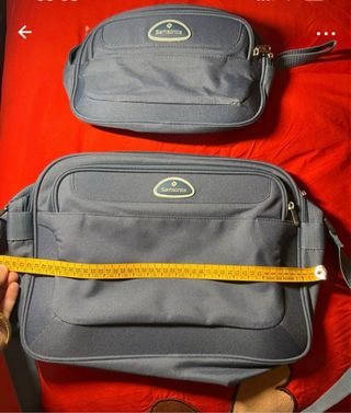 Set viaggio Samsonite blu