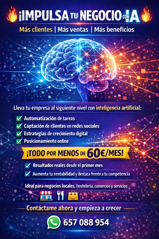 Impulsa tu negocio.