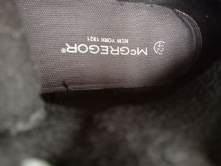 Botas McGregor Talla 42 Negras