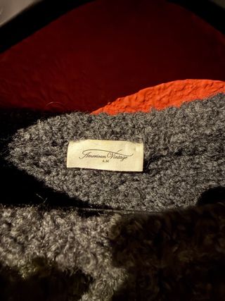 Jersey lana American Vintage gris