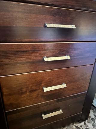 Conjunto Muebles Dormitorio Madera