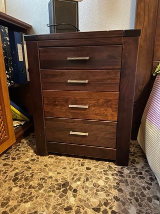 Conjunto Muebles Dormitorio Madera