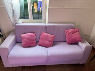 Divano 2/3 posti lilla