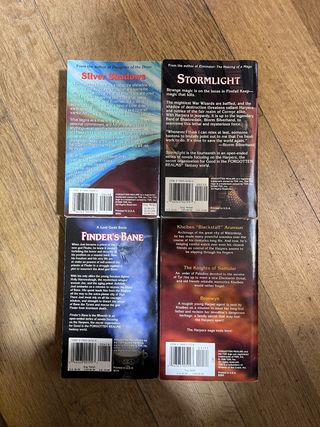 Lote 4 Livros Forgotten Realms: The Harpers (D&D)