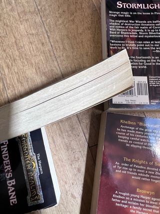 Lote 4 Livros Forgotten Realms: The Harpers (D&D)