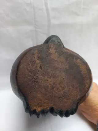 Statuetta cagnolino vintage con cuore