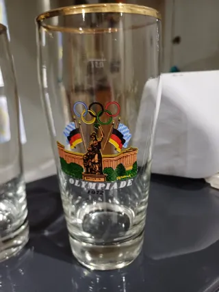 Bicchieri Olimpiadi Monaco 1972 Vintage