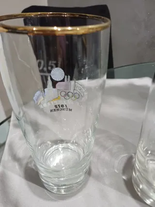 Bicchieri Olimpiadi Monaco 1972 Vintage