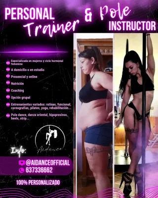 pole, exotic, heels, danza oriental, entrenamiento