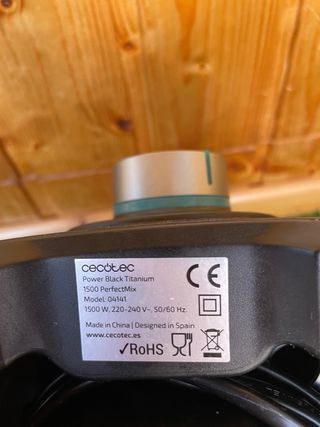 Batidora de vaso Cecotec PowerTitanium