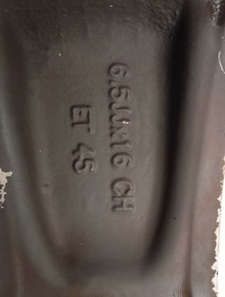 Llanta toyota 6.5jjx16chet45 avensis 463139
