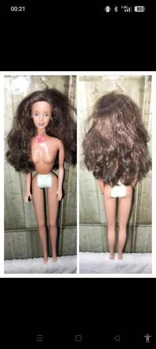 Barbie con vestito a cuori